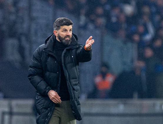 Soccer, Men, Season 2025 2026, 2 Bundesliga 18 Matchday , Hertha BSC FC Schalke 04, Coach Miron Muslic Schalke , 17 01 2026, Copyright: xSebastianxRäppold MatthiasxKochx
