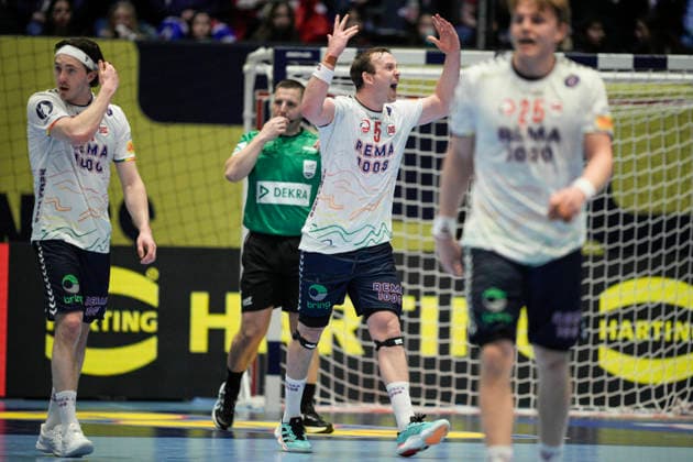 European Handball Championship, Czech Republic Norway Baerum 20260117 Norway s Sander Sagosen during the European Handball Championship between the Czech Republic and Norway in Unity Arena Photo Stian Lysberg Solum NTB Baerum Norway EDITORIAL USE ONLY RESTRICTED USE FOR BETTING COMPANIES  Copyright: xStianxLysbergxSolumx xNTBx