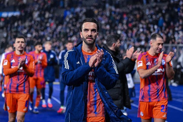 17 01 2026, Football, 2 Bundesliga, Season 2025 2026, Matchday 18, Hertha BSC FC Schalke 04, Kenan Karaman FC Schalke 04 xRHR PHOTO YYx Copyright: KROEGER RHR-FOTOx RHR-FOTO YY