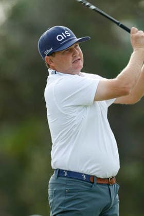 January 17, 2026, Honolulu, Hawaii, USA: ZAC BLAIR tees off at the 1st during Round 3 of the 2026 Sony Open in Honolulu, Hawaii on January 17, 2026. Honolulu USA - ZUMAm310 20260117_zsp_m310_073 Copyright: xElliotxMilesx