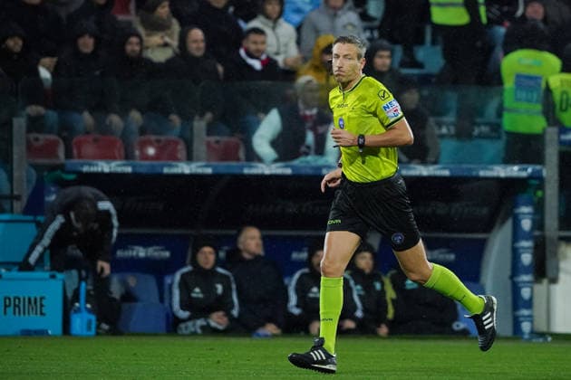 Cagliari Calcio v Juventus FC - Serie A Davide Massa is the referee of the Imperia section during the Serie A TIM match between Cagliari Calcio and Juventus FC in Italy, on January 17, 2026. Cagliari Italy  Copyright: xAlessandroxToccox originalFilename:alessandro-cagliari260117_npglR.jpg