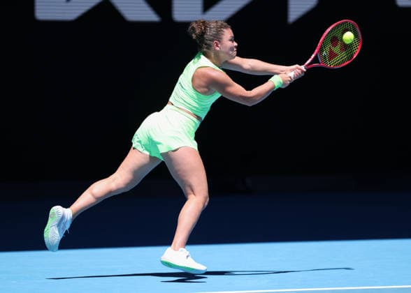 Jasmine Paolini ITA , Australian Open 2026, Melbourne Park, Melbourne, Victoria, Australia Copyright: xJuergenxHasenkopfx