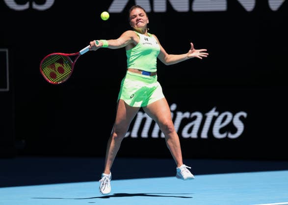 Jasmine Paolini ITA , Australian Open 2026, Melbourne Park, Melbourne, Victoria, Australia Copyright: xJuergenxHasenkopfx