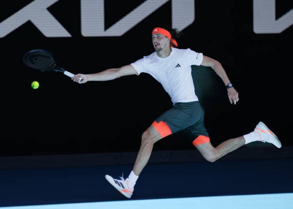 Alexander Zverev GER , Australian Open 2026, Melbourne Park, Melbourne, Victoria, Australia Copyright: xJuergenxHasenkopfx