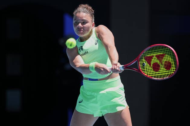 Jasmine Paolini ITA , Australian Open 2026, Melbourne Park, Melbourne, Victoria, Australia Copyright: xJuergenxHasenkopfx