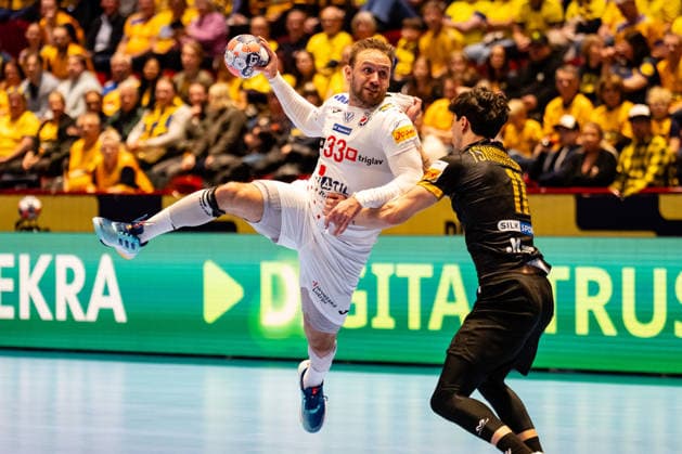 Croatia v Georgia, EHF EURO 2026, Malmo, Sweden Malmo, Sweden - 2026, January 17 : Luka Cindric (33) of Croatia seen during the EHF Euro 2026 match between Croatia v Georgia at Malmo Arena, Malmo on 17 01 2026 Sweden, Malmö, Malmö Arena  Copyright: xGonzalesxPhoto TobiasxJorgensenx