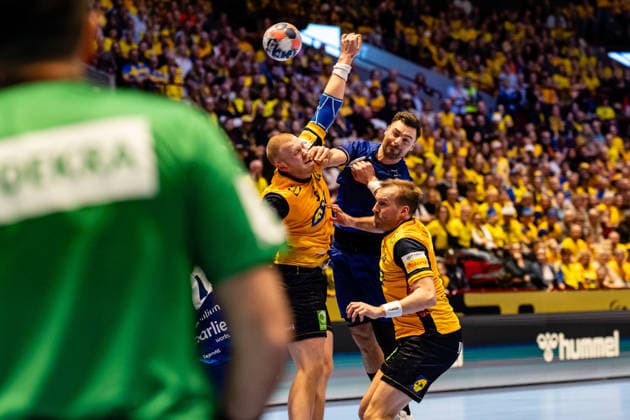 Netherlands v Sweden, EHF Euro 2026, Malmo, Sweden Malmo, Sweden - 2026, January 17 : Dani Baijens (77) of Netherlands seen during the EHF Euro 2026 match between Netherlands v Sweden at Malmo Arena, Malmo on 17 01 2026 Sweden, Malmo, Malmö Arena  Copyright: xGonzalesxPhoto TobiasxJorgensenx