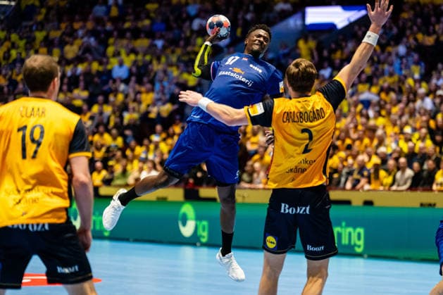 Netherlands v Sweden, EHF Euro 2026, Malmo, Sweden Malmo, Sweden - 2026, January 17 : Reinier Taboada (97) of Netherlands seen during the EHF Euro 2026 match between Netherlands v Sweden at Malmo Arena, Malmo on 17 01 2026 Sweden, Malmo, Malmö Arena  Copyright: xGonzalesxPhoto TobiasxJorgensenx