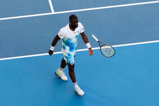 Frances Tiafoe of the United States of America Australian Open tennis tournament, Day One, Melbourne Park, Australia - 18 Jan 2026Melbourne Melbourne Park Victoria (VIC) Australia  Copyright: xRachelxBach Shutterstockx 16302999ak