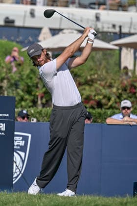 Dubai Invitational Golf Championship DUBAI, UNITED ARAB EMIRATES - JANUARY 18: Tommy Fleetwood competes during the Dubai Invitational at Dubai Creek Resort Golf Course in Dubai, United Arab Emirates on January 18, 2026. Waleed Zein Anadolu Dubai United Arab Emirates. Editorial use only. Please get in touch for any other usage.  Copyright: x2026xAnadoluxWaleedxZeinx