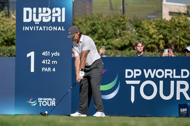 Golf, Dubai Invitational