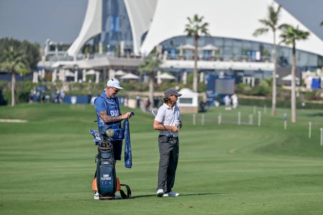 Dubai Invitational Golf Championship DUBAI, UNITED ARAB EMIRATES - JANUARY 18: Tommy Fleetwood competes during the Dubai Invitational at Dubai Creek Resort Golf Course in Dubai, United Arab Emirates on January 18, 2026. Waleed Zein Anadolu Dubai United Arab Emirates. Editorial use only. Please get in touch for any other usage.  Copyright: x2026xAnadoluxWaleedxZeinx