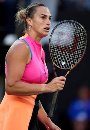 Aryna Sabalenka celebrates Australian Open tennis tournament, Day One, Melbourne Park, Australia - 18 Jan 2026Melbourne Melbourne Park Victoria (VIC) Australia  Copyright: xEllaxLing Shutterstockx 16302995d