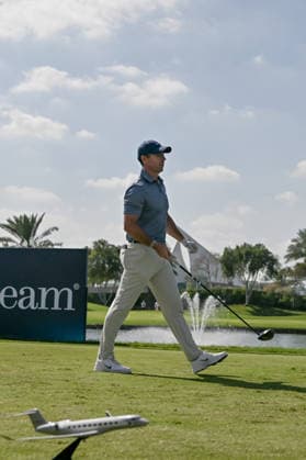 Dubai Invitational 2026 DUBAI, UNITED ARAB EMIRATES - JANUARY 18: Rory McIlroy competes at the Dubai Invitational 2026 at Dubai Creek Resort on January 18, 2026 in Dubai, United Arab Emirates. Waleed Zein Anadolu Dubai United Arab Emirates. Editorial use only. Please get in touch for any other usage.  Copyright: x2026xAnadoluxWaleedxZeinx