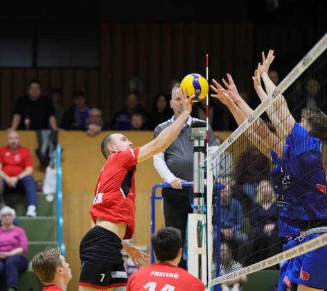Volleyball, 2nd BL South, TuS Kriftel - L.E. Volleys Leipzig