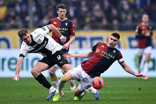 Football, Italy, Parma Calcio - CFC Genoa 1893