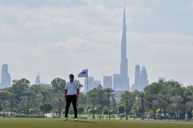 Dubai Invitational 2026 DUBAI, UNITED ARAB EMIRATES - JANUARY 18: Nacho Elvira competes at the Dubai Invitational 2026 at Dubai Creek Resort on January 18, 2026 in Dubai, United Arab Emirates. Waleed Zein Anadolu Dubai United Arab Emirates. Editorial use only. Please get in touch for any other usage.  Copyright: x2026xAnadoluxWaleedxZeinx