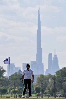 Dubai Invitational 2026 DUBAI, UNITED ARAB EMIRATES - JANUARY 18: Nacho Elvira competes at the Dubai Invitational 2026 at Dubai Creek Resort on January 18, 2026 in Dubai, United Arab Emirates. Waleed Zein Anadolu Dubai United Arab Emirates. Editorial use only. Please get in touch for any other usage.  Copyright: x2026xAnadoluxWaleedxZeinx