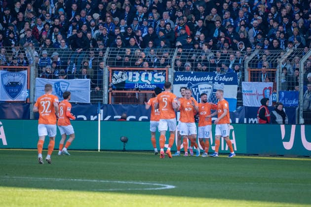 Germany 2 Bundesliga 2025 26 Vfl Bochum vs SV Darmstadt 98,18 Matchday 18 01 2026 Vonovia Ruhstadion Bochum Jubeltor Copyright: xOrhanxHabashx