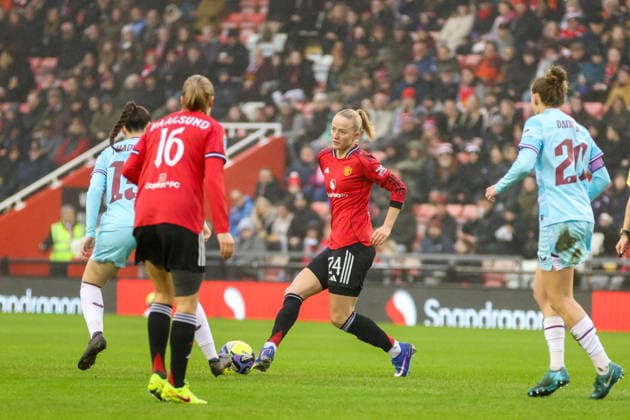 Football, Women, England, Manchester United - FC Burnley