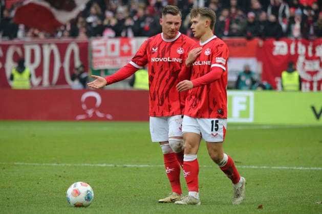 2 Bundesliga 1 FC Kaiserslautern Hannover 96 on 18 01 2026 at the Fritz Walter Stadium in Kaiserslautern Marlon Ritter 1 FC Kaiserslautern Naatan Mikael Skyttä 1 FC Kaiserslautern SM