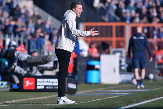 Soccer 2 Bundesliga 18 Matchday VfL Bochum SV Darmstadt 98 on 18 01 2026 at Vonovia Ruhrstadion in Bochum Florian Kohfeldt Coach Head Coach Darmstadt DFL regulations prohibit any use of photographs as image sequences and or quasi video xRx