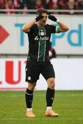 2 Bundesliga 1 FC Kaiserslautern Hannover 96 on 18 01 2026 at Fritz Walter Stadion in Kaiserslautern Goal celebration after the goal celebrating the goal celebrate 0 1 by Enzo Leopold Hannover 96 SM