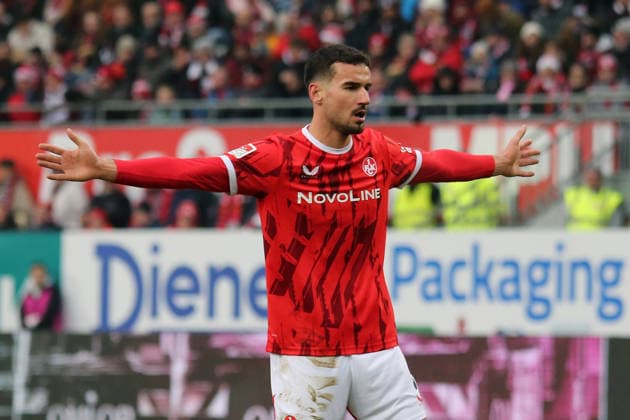 2 Bundesliga 1 FC Kaiserslautern Hannover 96 on 18 01 2026 at Fritz Walter Stadion in Kaiserslautern Goal celebration after the goal to celebrate the goal 1 1 by Ivan Prtajin 1 FC Kaiserslautern SM