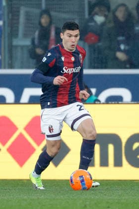 Nicolo Cambiaghi of Bologna FC runs with the ball during the match of 21th day of the Serie A Championship between Bologna FC vs ACF Fiorentina at the Renato dall Ara Stadium on 15 January 2026 in Bologna, BO.  Copyright: xEmanuelexPennacchio IPAxSportx xipa-agency.netx xx IPA_70250818 IPA_Agency_IPA70250818