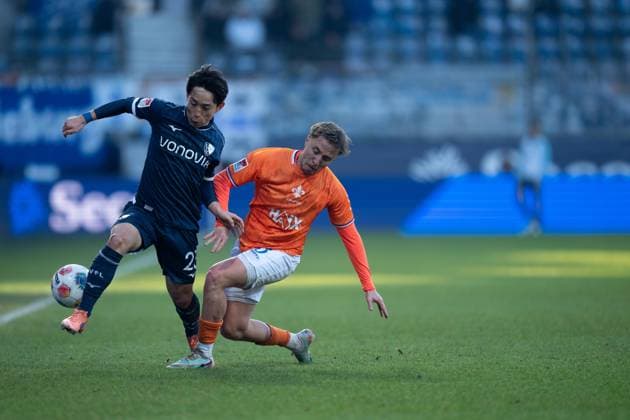 Bundesliga VfL Bochum 1848 vs SV Darmstadt 98 Koji Miyoshi of VfL Bochum 1848 during the Bundesliga matchday 18 match against SV Darmstadt 98 at Vonovia Ruhrstadion, Bochum, Germany, on January 18, 2026. Copyright: xTaiseixIwamotox