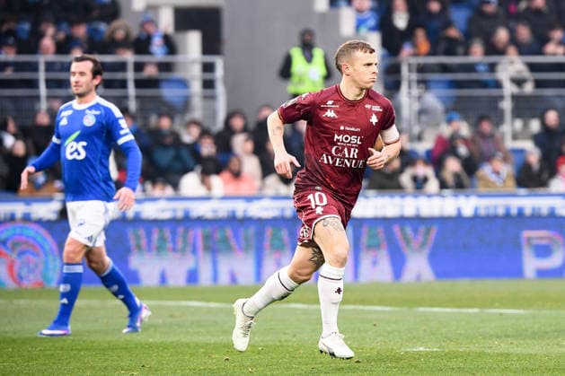 RC Strasbourg Alsace v FC Metz - Ligue 1 McDonald s 2025 2026 10 Gauthier HEIN (fcm) during the Ligue 1 McDonald s match between Strasbourg and Metz at Stade de la Meinau on January 18, 2026 in Strasbourg, France. Strasbourg France  Copyright: xFEPx 776348252