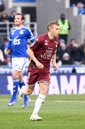 RC Strasbourg Alsace v FC Metz - Ligue 1 McDonald s 2025 2026 10 Gauthier HEIN (fcm) during the Ligue 1 McDonald s match between Strasbourg and Metz at Stade de la Meinau on January 18, 2026 in Strasbourg, France. Strasbourg France  Copyright: xFEPx 776348252
