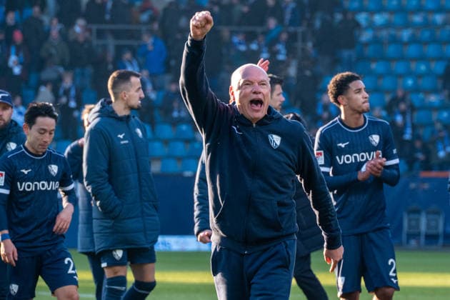 Germany 2 Bundesliga 2025 26 Vfl Bochum vs SV Darmstadt 98,18 Matchday 18 01 2026 Vonovia Ruhstadion Bochum Uwe Rösler Head Coach,Vfl Bochum Copyright: xOrhanxHabashx