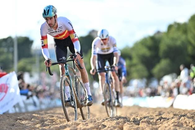UCI Cyclocross World Cup 2025-2026 Benidorm BENIDORM, SPAIN - JANUARY 18 : Orts Lloret Felipe (SPA) of Ridley Racing Team during the 10th leg of the Benidorm UCI Cyclocross World Cup 2025-2026 a cyclocross race for Men Elite on January 18, 2026 in Benidorm, Spain, 18 01 2026 ( Benidorm Spain  Copyright: xBcex