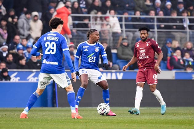 RC Strasbourg Alsace v FC Metz - Ligue 1 McDonald s 2025 2026 20 Martial GODO (rcsa) during the Ligue 1 McDonald s match between Strasbourg and Metz at Stade de la Meinau on January 18, 2026 in Strasbourg, France. Strasbourg France  Copyright: xFEPx 776348252