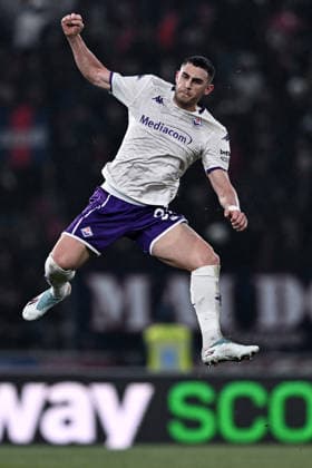 Mp Bologna 18 01 2026 - campionato di calcio Serie A Bologna-Fiorentina foto Matteo Papini Image nella foto: esultanza gol Roberto Piccoli 