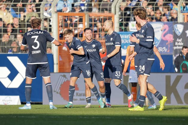 18 01 2026, xgrfx, Soccer 2 Bundesliga, VfL Bochum SV Darmstadt 98 v l Tor, Callum Marshall VfL Bochum DFL DFB REGULATIONS PROHIBIT ANY USE OF PHOTOGRAPHS as IMAGE SEQUENCES and or QUASI VIDEO Bochum