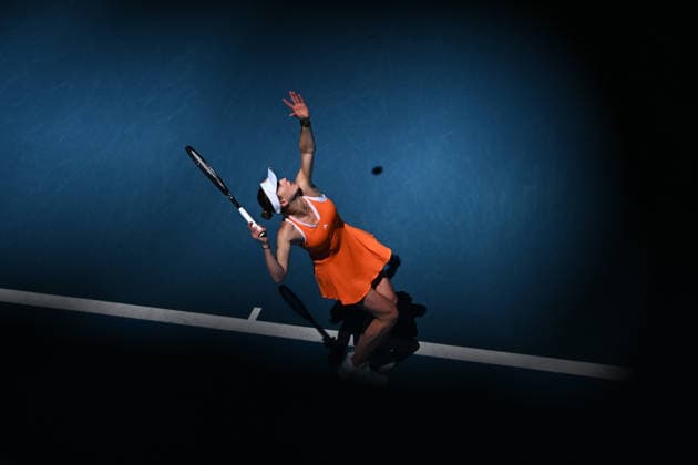 2026 Australian Open - Melbourne Elina Svitolina (UKR) during her first round match at the 2026 Australian Open at Melbourne Park in Melbourne, AUSTRALIA, on January 18, 2026. Photo by Corinne Dubreuil ABACAPRESS.COM Melbourne Australia  Copyright: xDubreuilxCorinne ABACAx