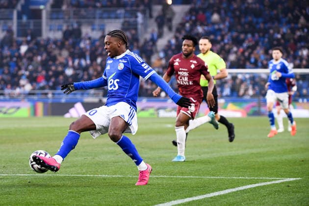 RC Strasbourg Alsace v FC Metz - Ligue 1 McDonald s 2025 2026 20 Martial GODO (rcsa) during the Ligue 1 McDonald s match between Strasbourg and Metz at Stade de la Meinau on January 18, 2026 in Strasbourg, France. Strasbourg France  Copyright: xFEPx 776348252