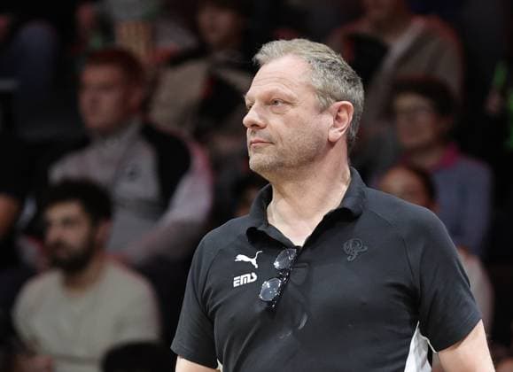 18 01 2026 Basketball Season 2025 2026 2 Bundesliga Pro A 18 Matchday Nuremberg Falcons Basketball Club NBC Bayer Giants Leverkusen Sportfoto Zink DaMa xdaxmax Ralph Junge Trainer Headcoach Nuremberg Falcons BC NBC