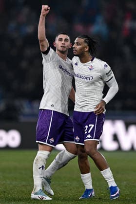 Mp Bologna 18 01 2026 - campionato di calcio Serie A Bologna-Fiorentina foto Matteo Papini Image nella foto: esultanza gol Roberto Piccoli 