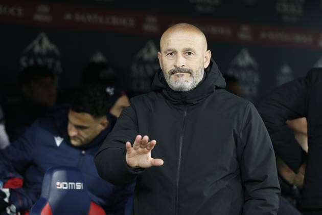 Vincenzo Italiano Head Coach of Bologna FC during Bologna BFC vs ACF Fiorentina, 21Â° Serie A Enilive 2025-26 game at Renato Dall Ara stadium in Bologna (BO), Italy, on January 18, 2026.  Copyright: xDavidexCasentini IPAxSportx xipa-agency.netx xx IPA_70254255 IPA_Agency_IPA70254255