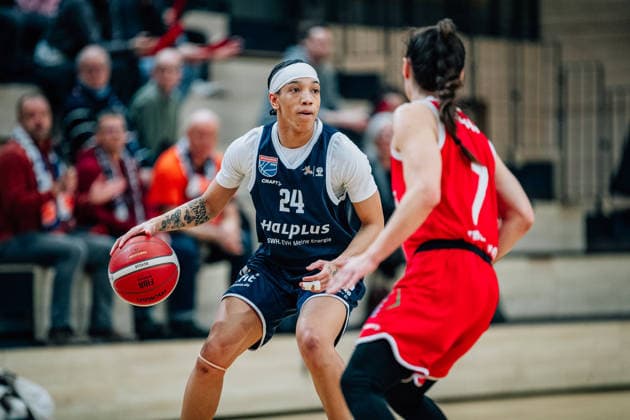 Basketball, Women, DBBL, Syntainics MBC Lions - Herne TC
