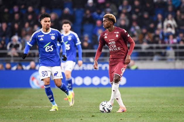 RC Strasbourg Alsace v FC Metz - Ligue 1 McDonald s 2025 2026 12 Alpha Amadou TOURE (fcm) during the Ligue 1 McDonald s match between Strasbourg and Metz at Stade de la Meinau on January 18, 2026 in Strasbourg, France. Strasbourg France  Copyright: xFEPx 776348252