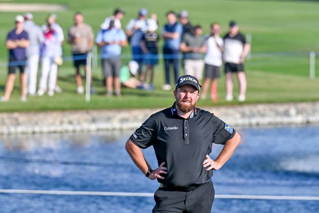 Dubai Invitational 2026 DUBAI, UNITED ARAB EMIRATES - JANUARY 18: Shane Lowry of Ireland competes at the Dubai Invitational 2026 at Dubai Creek Resort on January 18, 2026 in Dubai, United Arab Emirates. Waleed Zein Anadolu Dubai United Arab Emirates. Editorial use only. Please get in touch for any other usage.  Copyright: x2026xAnadoluxWaleedxZeinx