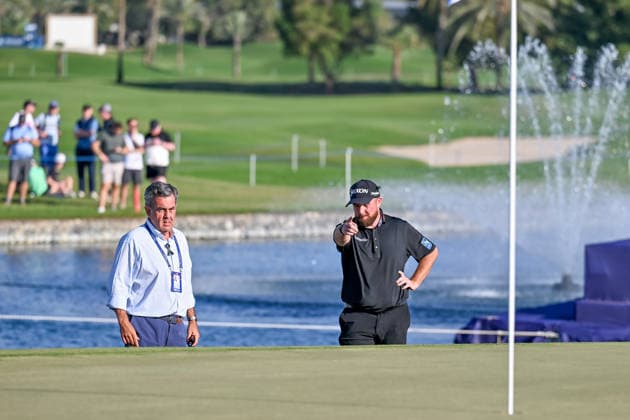 Dubai Invitational 2026 DUBAI, UNITED ARAB EMIRATES - JANUARY 18: Shane Lowry of Ireland competes at the Dubai Invitational 2026 at Dubai Creek Resort on January 18, 2026 in Dubai, United Arab Emirates. Waleed Zein Anadolu Dubai United Arab Emirates. Editorial use only. Please get in touch for any other usage.  Copyright: x2026xAnadoluxWaleedxZeinx