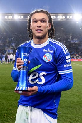 RC Strasbourg Alsace v FC Metz - Ligue 1 McDonald s 2025 2026 07 Diego MOREIRA (rcsa) during the Ligue 1 McDonald s match between Strasbourg and Metz at Stade de la Meinau on January 18, 2026 in Strasbourg, France. Strasbourg France  Copyright: xFEPx 776348252
