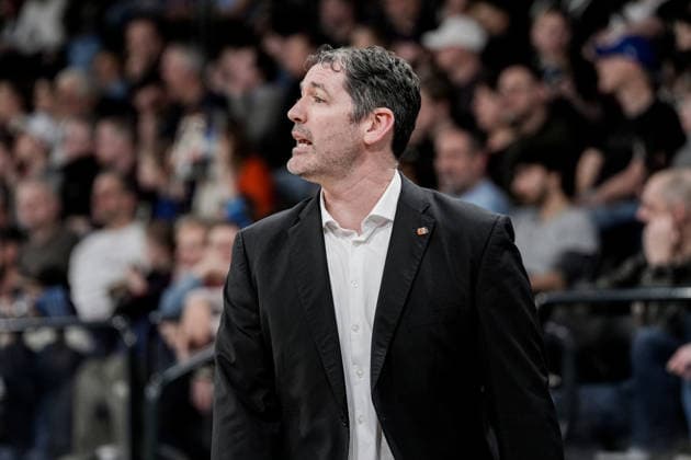 Germany easyCredit BBL, Main Round 2025 26, 16 Matchday Veolia Towers Hamburg vs ratiopharm ulm Inselpark Arena Hamburg Ty Harrelson ratiopharm ulm, Head Coach Copyright: xStefanxTrochax