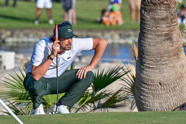 Nacho Elvira wins 2026 Dubai Invitational Golf Title in Dubai DUBAI, UNITED ARAB EMIRATES - JANUARY 18: Spanish golfer Nacho Elvira wins the final match of the 2026 Dubai Invitational Golf European Tour tournament in Dubai, United Arab Emirates, on January 18, 2026. Waleed Zein Anadolu Dubai United Arab Emirates. Editorial use only. Please get in touch for any other usage.  Copyright: x2026xAnadoluxWaleedxZeinx