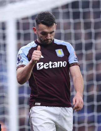Birmingham, England, 18th January 2026. John McGinn of Aston Villa leaves the game with an injury during the Aston Villa vs Everton Premier League match at Villa Park, Birmingham. Picture credit should read: Jessica Hornby Sportimage EDITORIAL USE ONLY. No use with unauthorised audio, video, data, fixture lists, club league logos or live services. Online in-match use limited to 120 images, no video emulation. No use in betting, games or single club league player publications. SPI_030_JH_Villa_Everton SPI-4460-0030